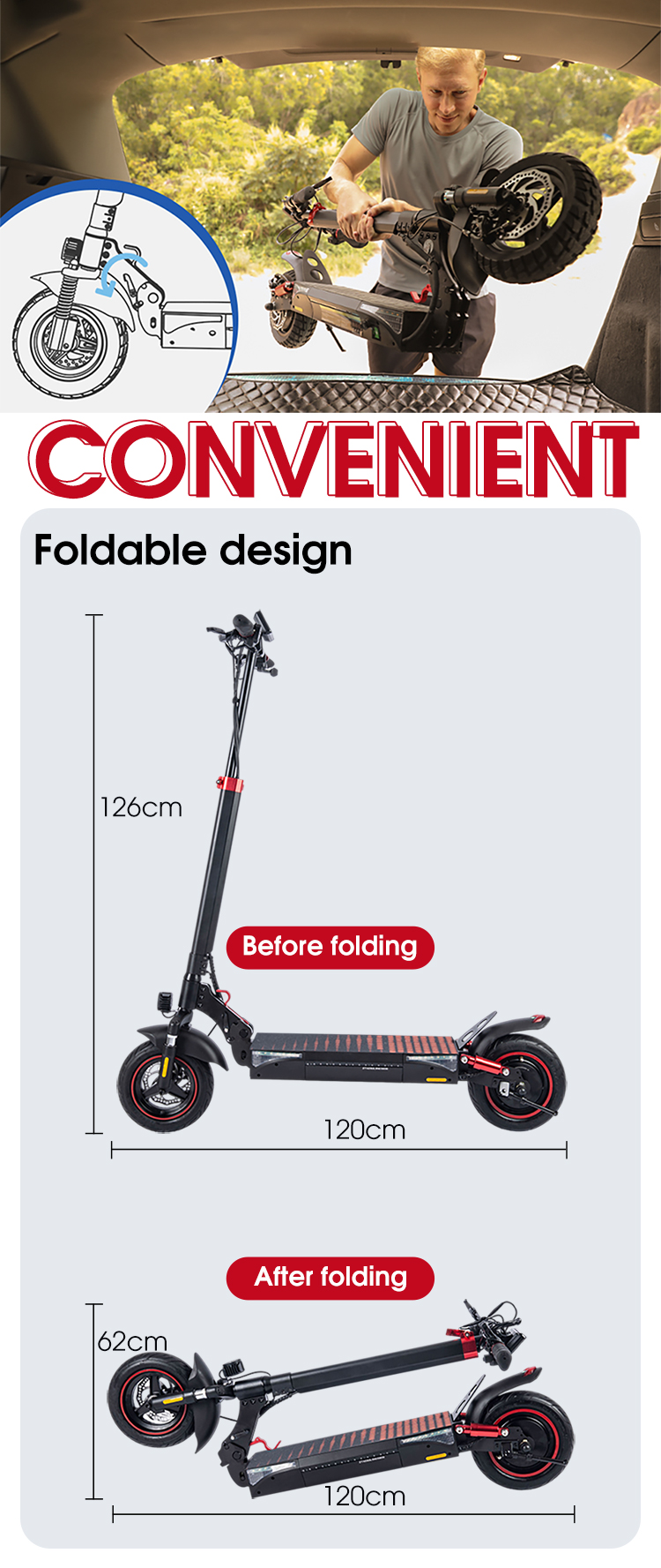 Venta de scooter Electrico Ecodrive T10 ElectricPRO